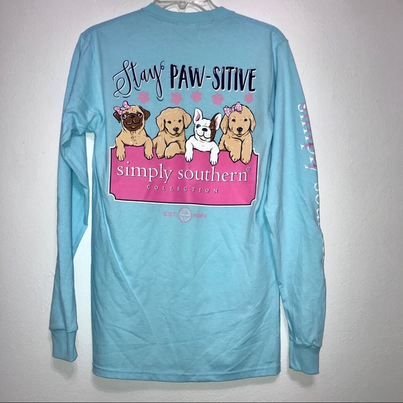 Simply Southern Stay Pawsitive Long sleeve - Picture 6 of 6